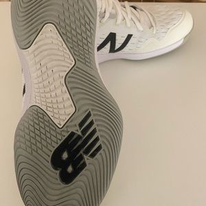 White new balance fuel cell